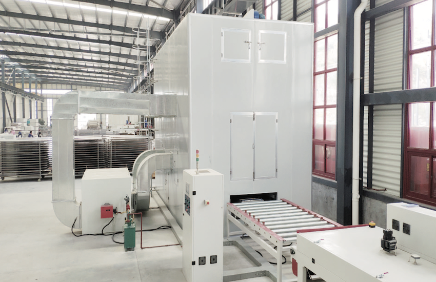 纵移式立式烘房